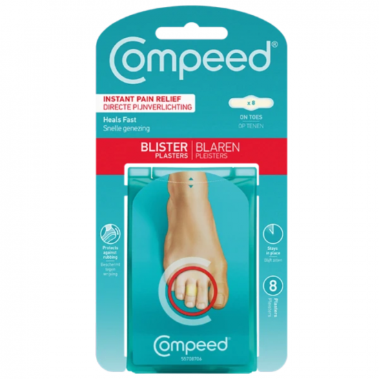 COMPEED VÍZHÓLYAGTAPASZ LÁBUJJ - 8X